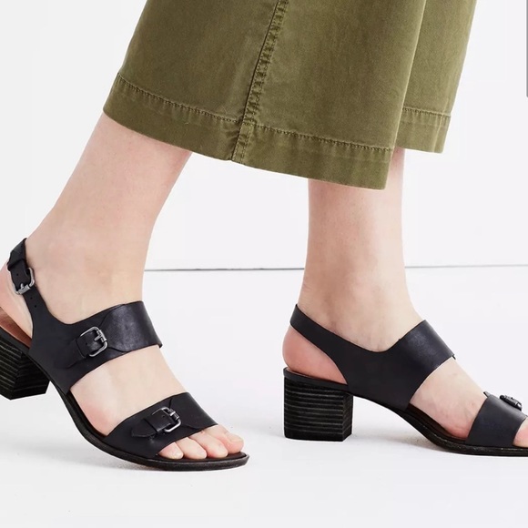 Madewell Shoes - Madewell Women’s Mariel Leather Buckle Sandals Size 7